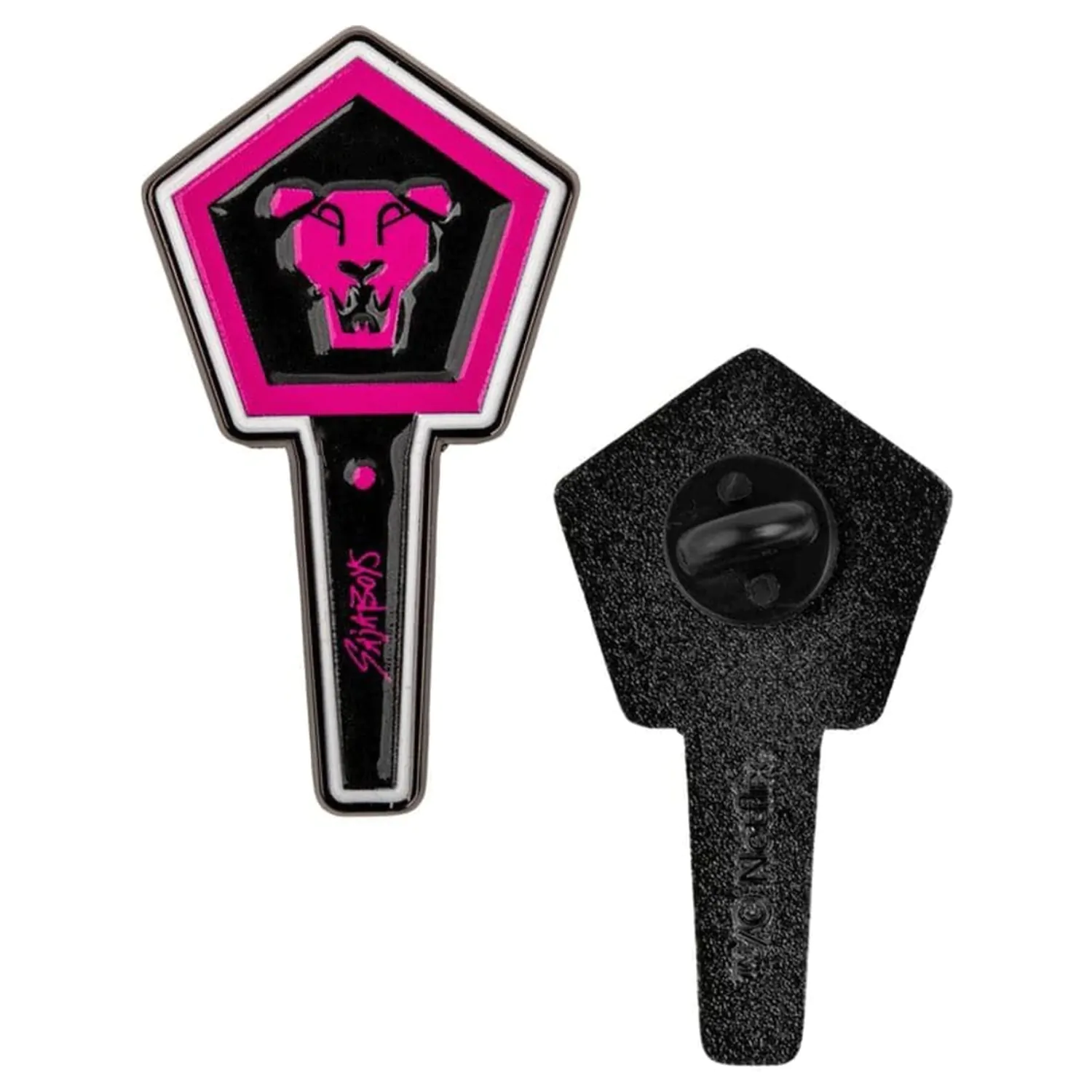KPop Demon Hunters pin Saja Boys svetilna palica fotografija izdelka