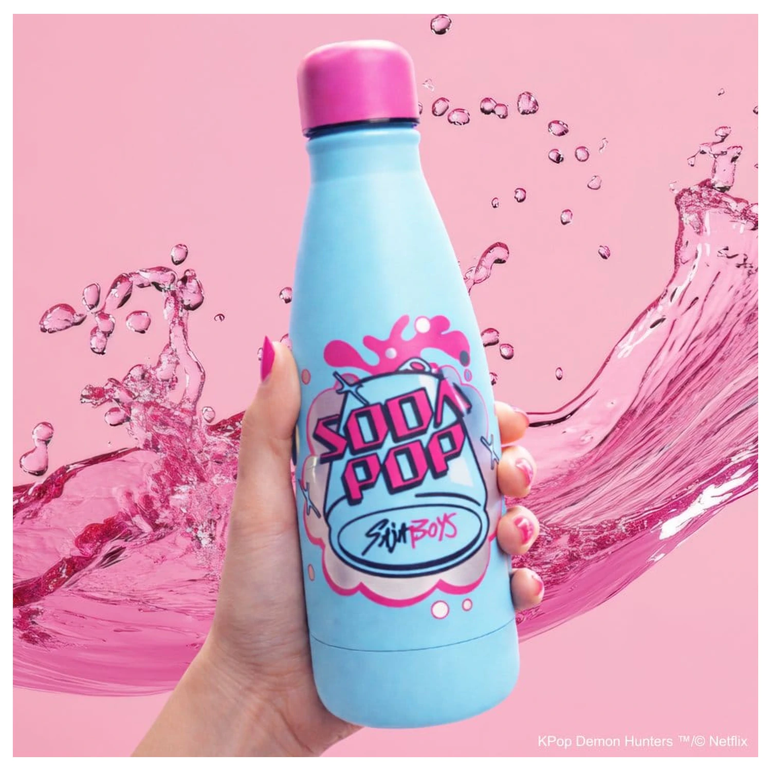 KPop Demon Hunters mini steklenica za vodo soda pijača fotografija izdelka