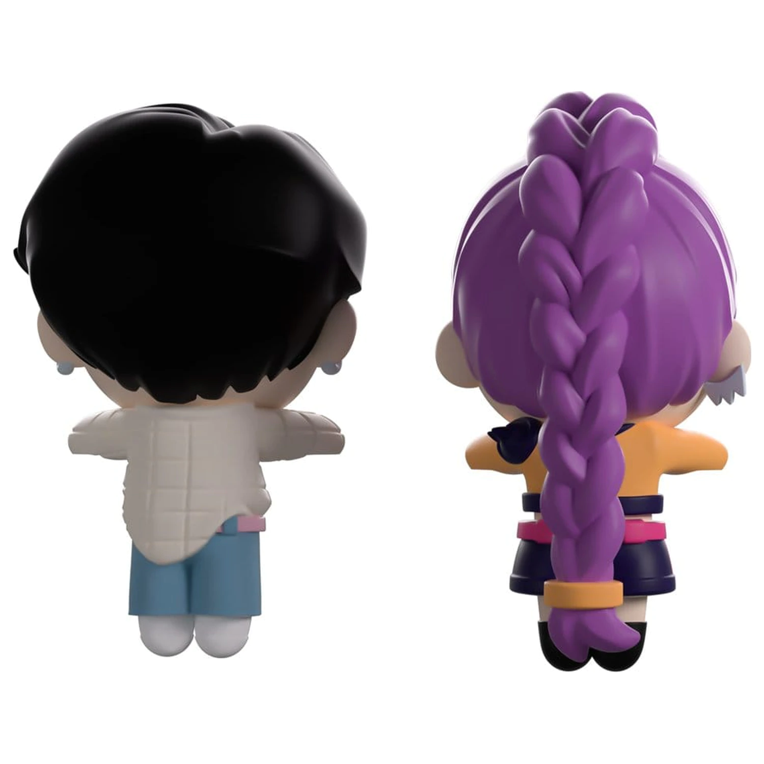 KPop Demon Hunters Vinilne figure Jinu & Rumi Monitor Buddiez 6 cm fotografija izdelka