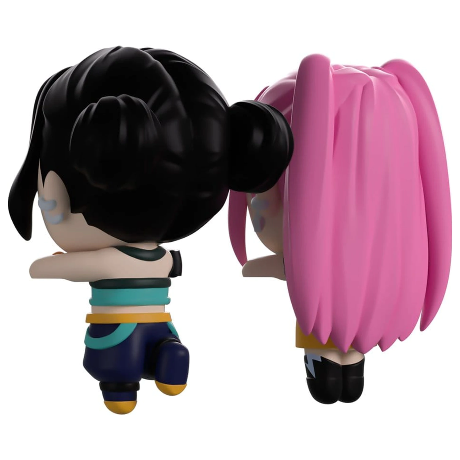 KPop Demon Hunters Vinilne Figurice Mira & Zoey Monitor Buddiez 6 cm fotografija izdelka