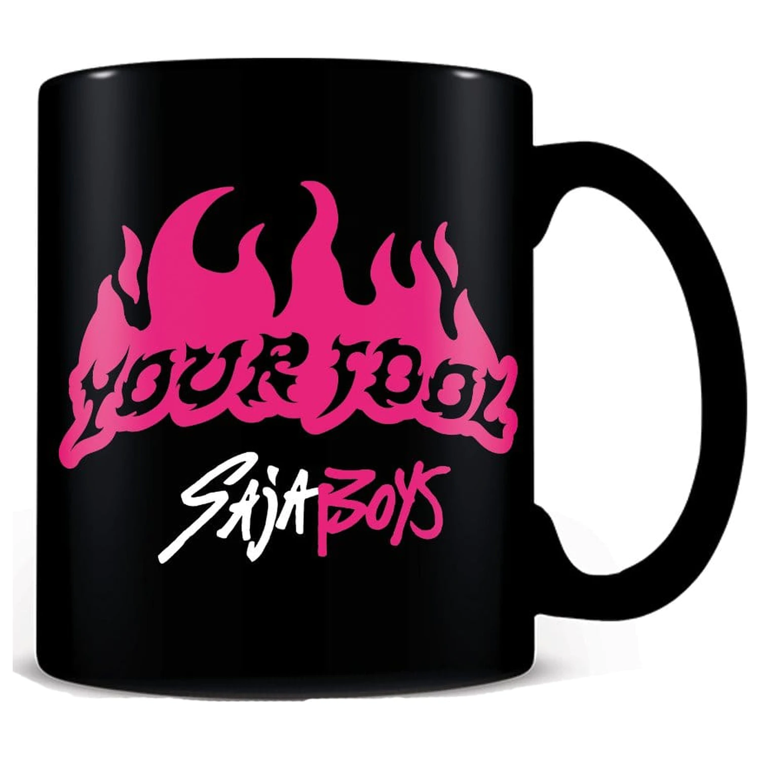 KPop Demon Hunters Skodelica Your Idol Črna fotografija izdelka