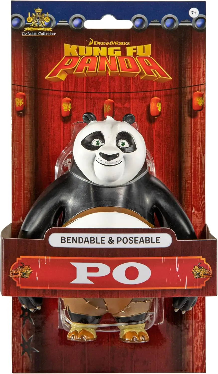 Kung Fu Panda Bendyfigs Upogljiva figura Po Ping 15 cm fotografija izdelka