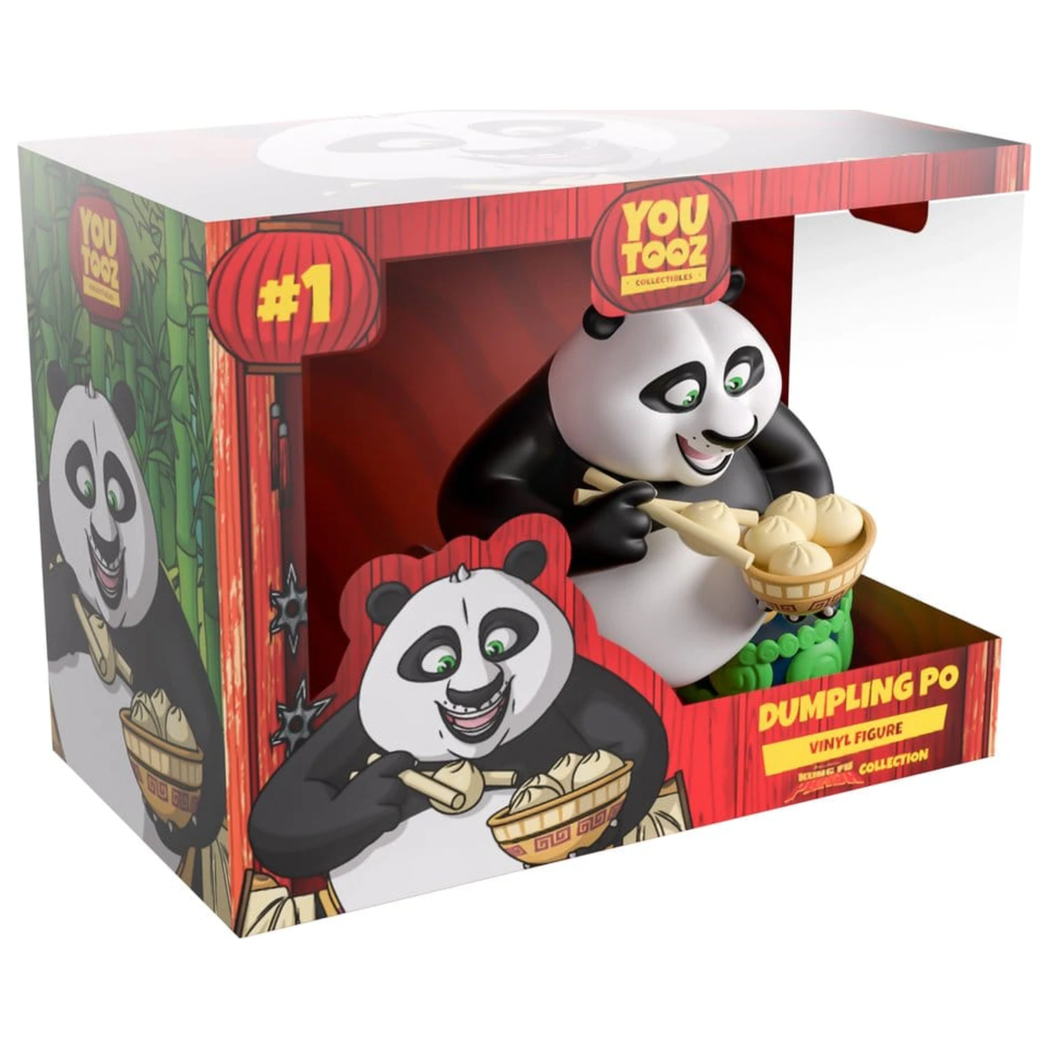 Kung Fu Panda vinilna figura Po (Dumpling) 10 cm fotografija izdelka