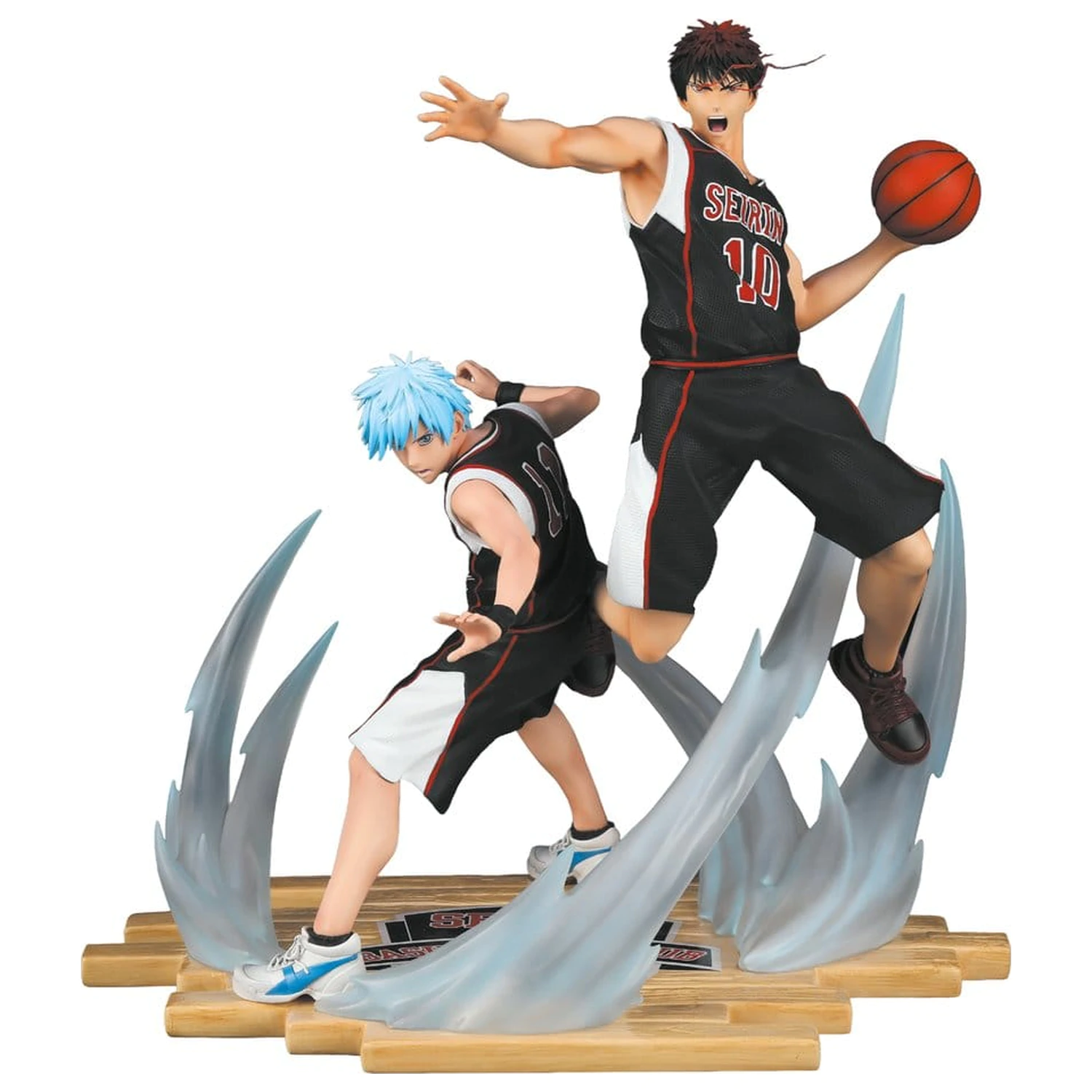 Kuroko's Basket Smola Kip 1/6 Tetsuya Kuroko & Taiga Kagami Black Jersey Edition 41 cm fotografija izdelka