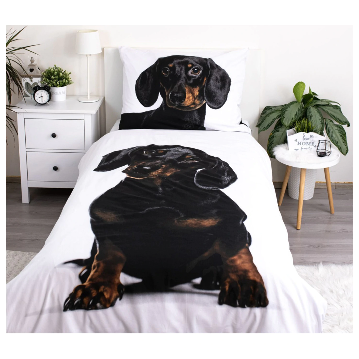 Doggy Dachshund prevleka za odejo fotografija izdelka