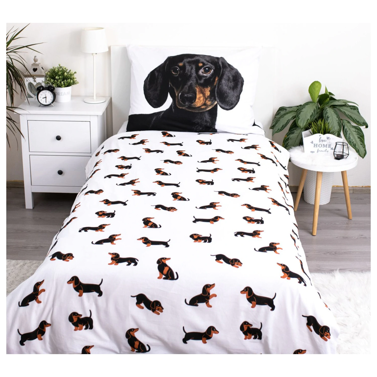 Doggy Dachshund prevleka za odejo fotografija izdelka