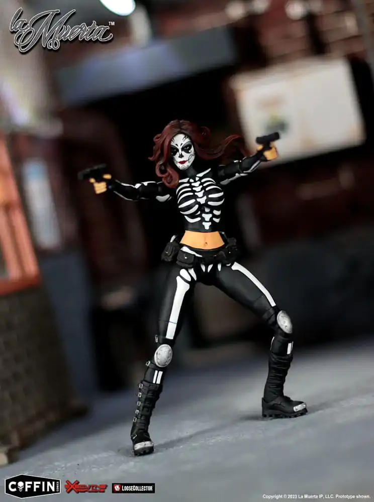 La Muerta Executive Replica Akcijska Figura 1/12 La Muerta 15 cm fotografija izdelka