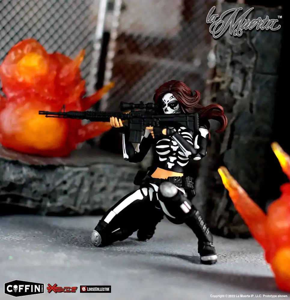 La Muerta Executive Replica Akcijska Figura 1/12 La Muerta 15 cm fotografija izdelka