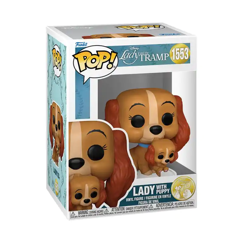 Lady and the Tramp Funko POP! Disney Vinyl Figurica Lady s psičkom 9 cm fotografija izdelka