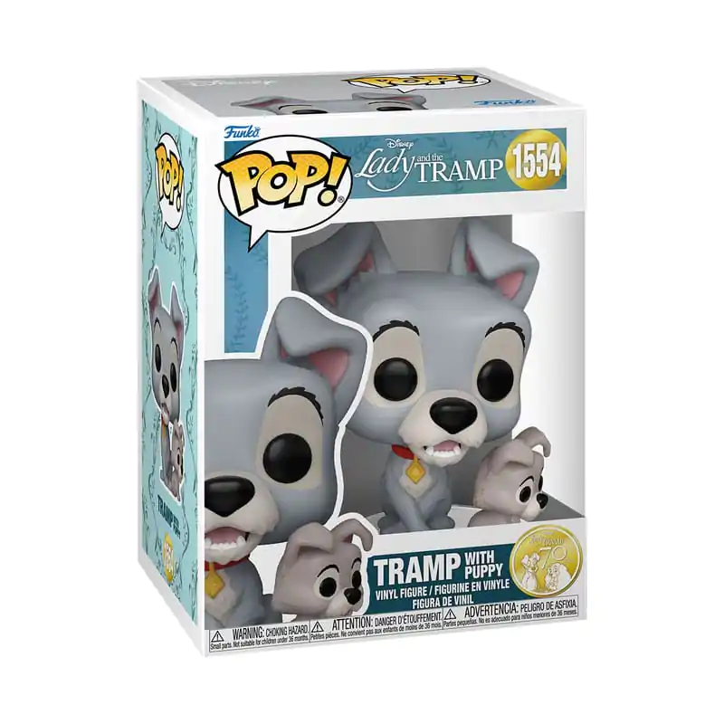 Lady and the Tramp Funko POP! Disney Vinyl Figurica Tramp s psičkom 9 cm fotografija izdelka