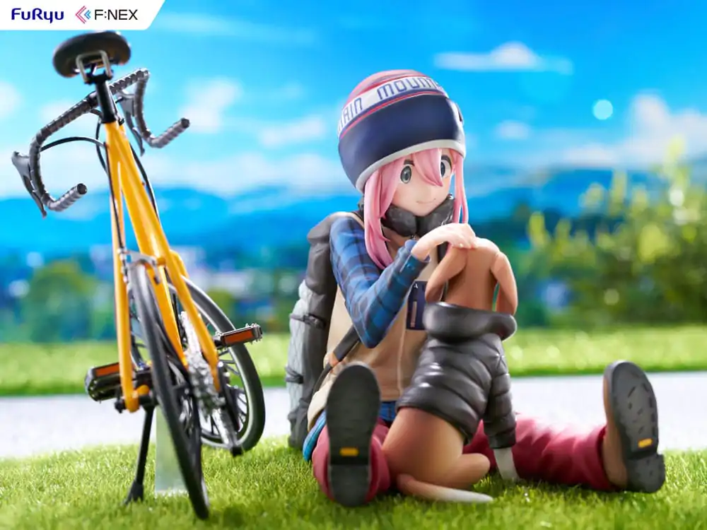 Laid Back Camp F:NEX PVC Kip 1/7 Nadeshiko Kagamihara 13 cm fotografija izdelka