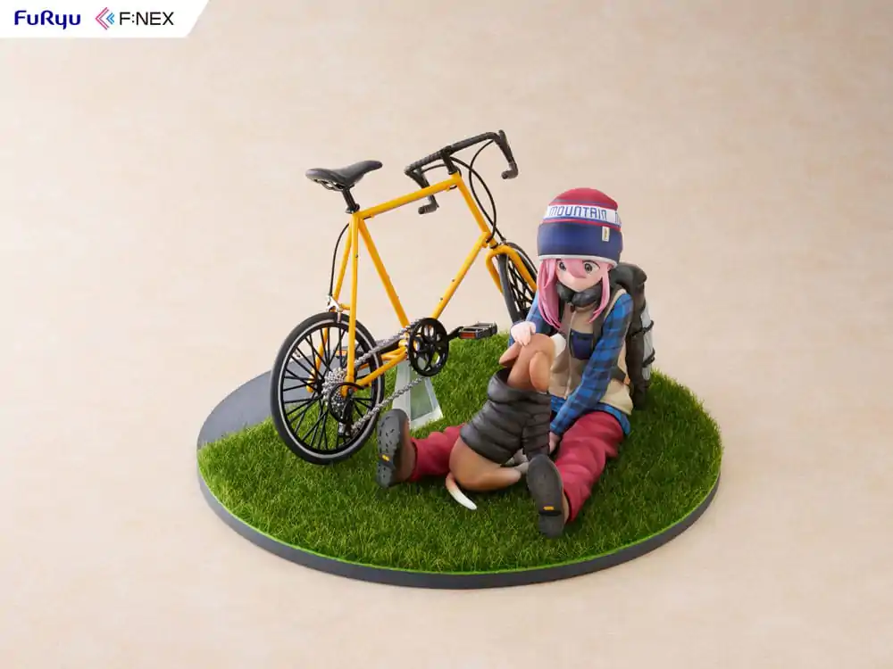 Laid Back Camp F:NEX PVC Kip 1/7 Nadeshiko Kagamihara 13 cm fotografija izdelka