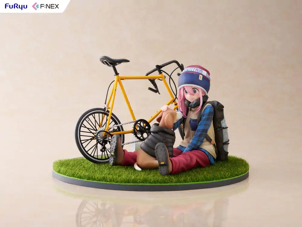 Laid Back Camp F:NEX PVC Kip 1/7 Nadeshiko Kagamihara 13 cm fotografija izdelka