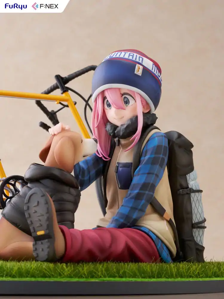 Laid Back Camp F:NEX PVC Kip 1/7 Nadeshiko Kagamihara 13 cm fotografija izdelka