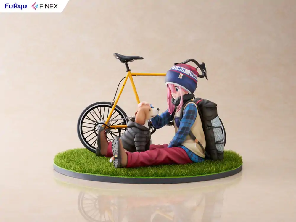 Laid Back Camp F:NEX PVC Kip 1/7 Nadeshiko Kagamihara 13 cm fotografija izdelka