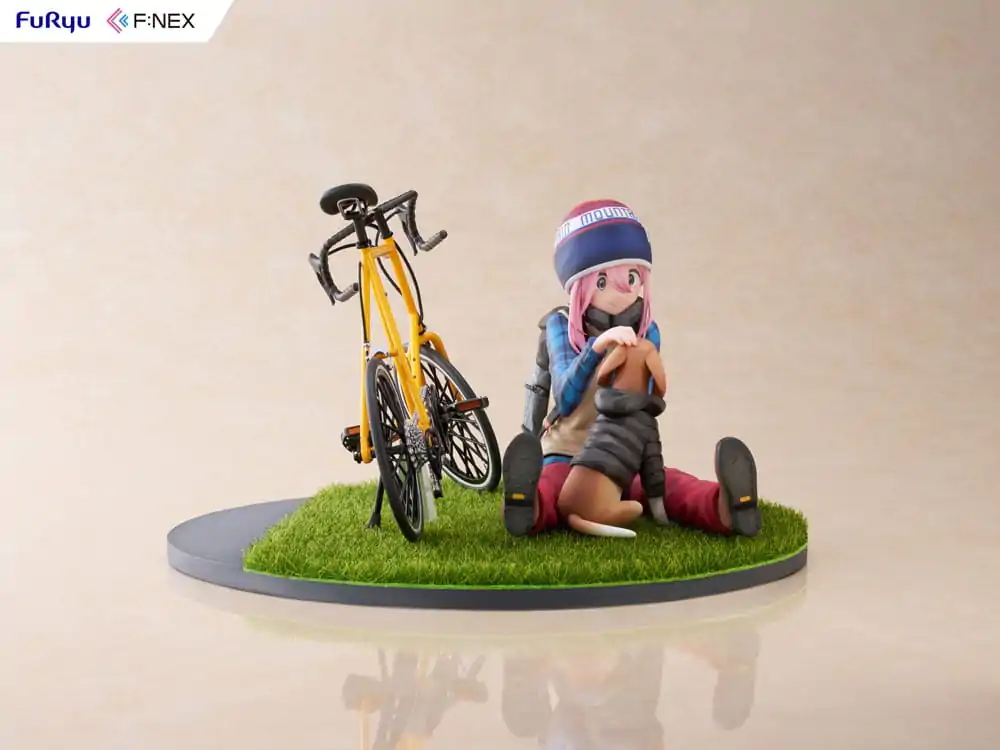 Laid Back Camp F:NEX PVC Kip 1/7 Nadeshiko Kagamihara 13 cm fotografija izdelka