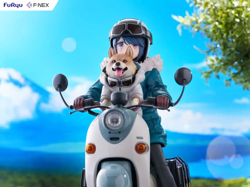 Laid Back Camp F:NEX PVC Kip 1/7 Rin Shima 20 cm fotografija izdelka