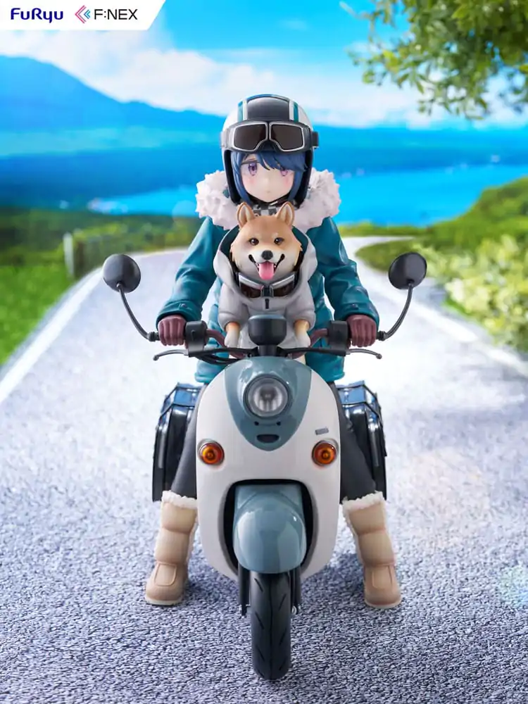 Laid Back Camp F:NEX PVC Kip 1/7 Rin Shima 20 cm fotografija izdelka