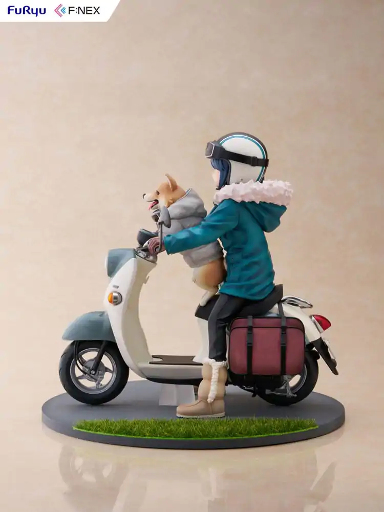 Laid Back Camp F:NEX PVC Kip 1/7 Rin Shima 20 cm fotografija izdelka