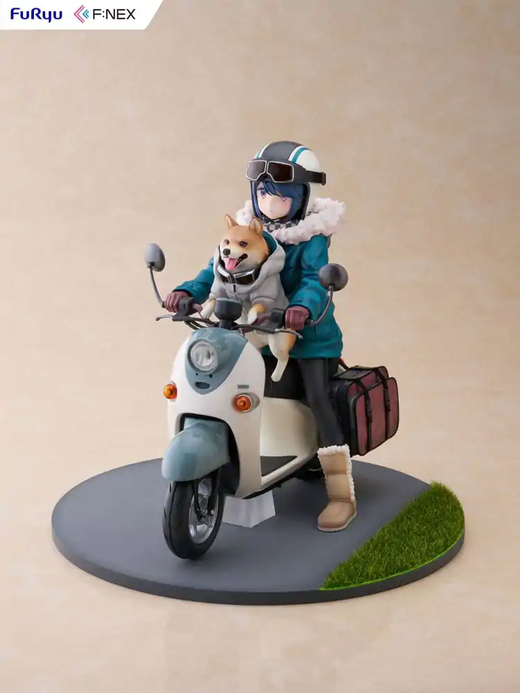 Laid Back Camp F:NEX PVC Kip 1/7 Rin Shima 20 cm fotografija izdelka