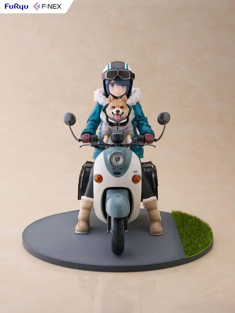 Laid Back Camp F:NEX PVC Kip 1/7 Rin Shima 20 cm fotografija izdelka