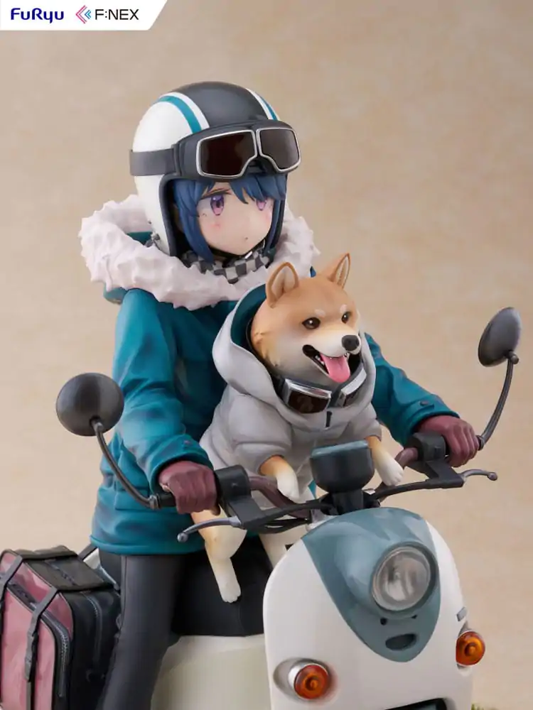 Laid Back Camp F:NEX PVC Kip 1/7 Rin Shima 20 cm fotografija izdelka