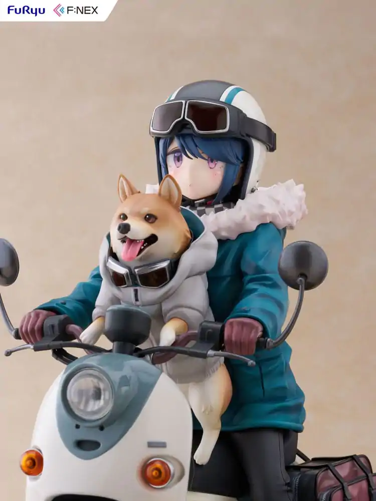 Laid Back Camp F:NEX PVC Kip 1/7 Rin Shima 20 cm fotografija izdelka