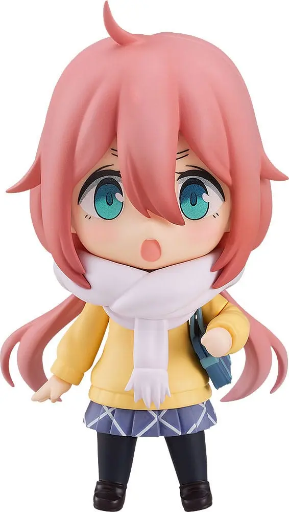 Laid-Back Camp Action Figure Nadeshiko Nadeshiko Kagamihara: School Uniform Ver. figura – 10 cm fotografija izdelka