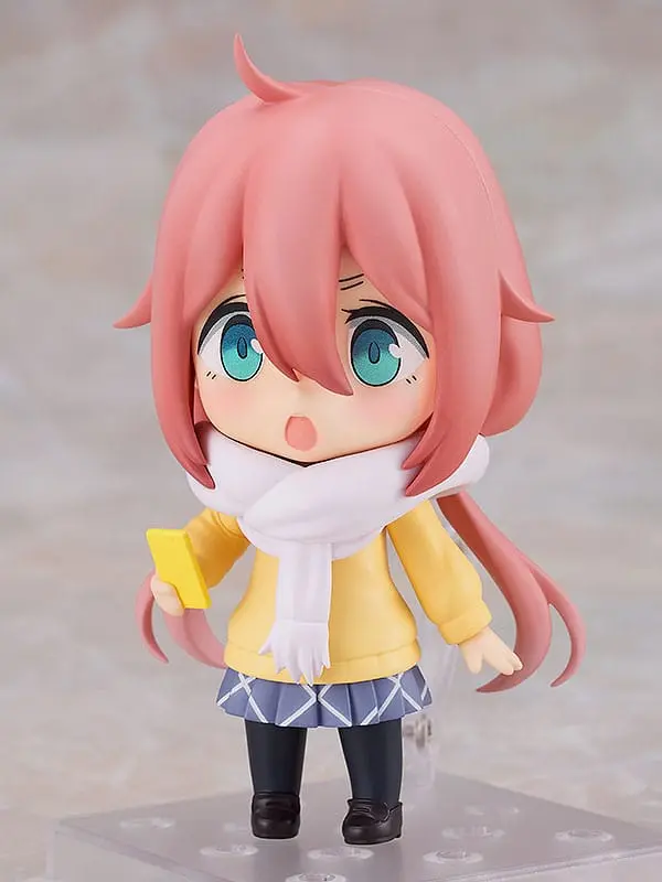 Laid-Back Camp Action Figure Nadeshiko Nadeshiko Kagamihara: School Uniform Ver. figura – 10 cm fotografija izdelka