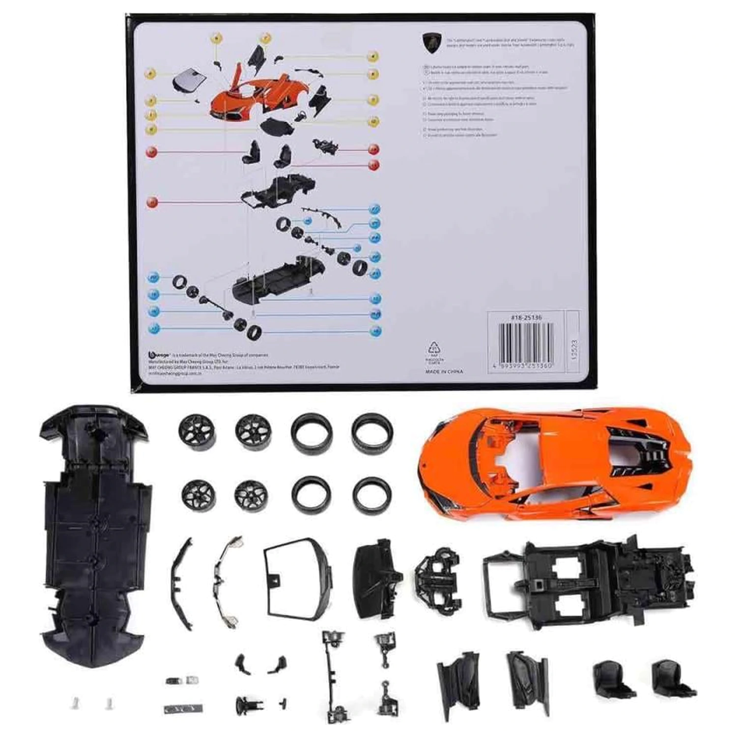 LAMBORGHINI Revuelto Komplet modela 1/24 fotografija izdelka