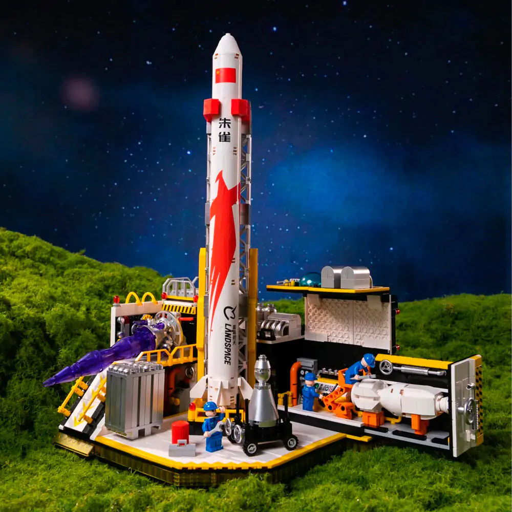 Landspace-Raketa Komplet za Sestavljanje 1284pcs fotografija izdelka