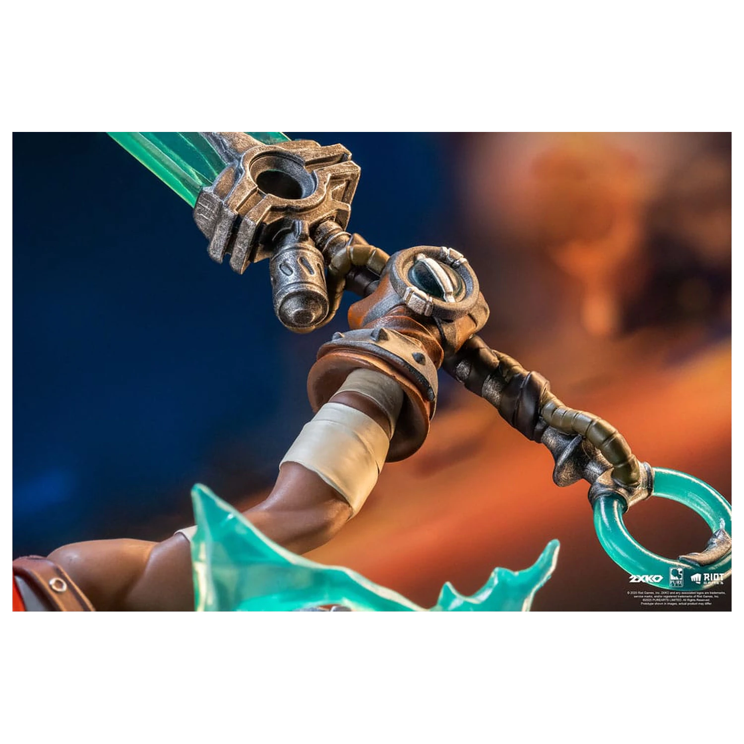 League of Legends Kip 1/10 2XKO Ekko & Ahri Diorama 30 cm fotografija izdelka