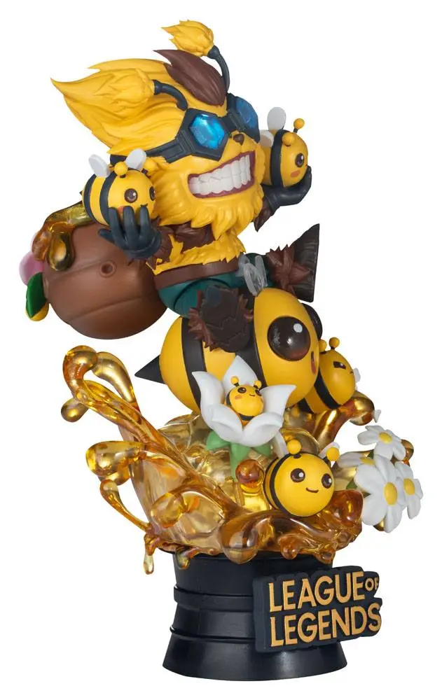 League of Legends D-Stage PVC Diorama Set Beemo & BZZZiggs 15 cm fotografija izdelka