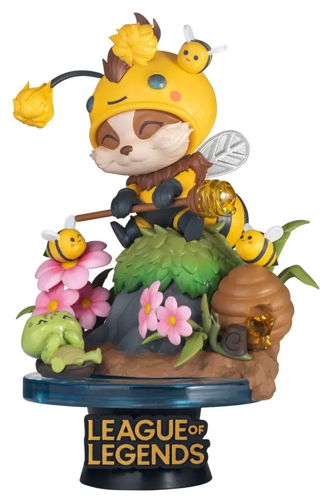 League of Legends D-Stage PVC Diorama Set Beemo & BZZZiggs 15 cm fotografija izdelka