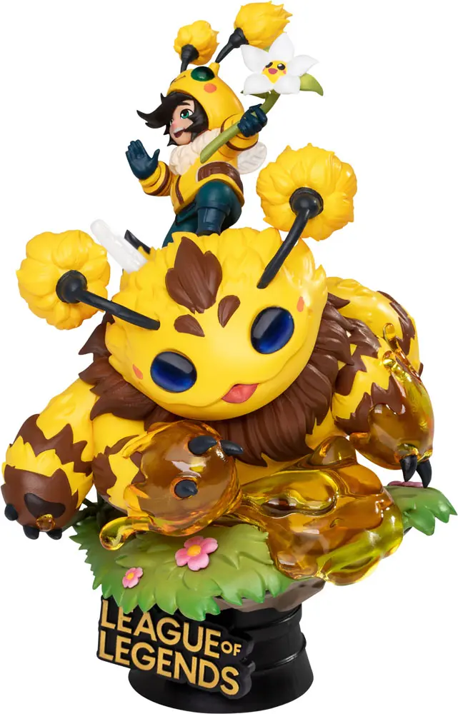 League of Legends D-Stage PVC Diorama Set Nunu &amp; Beelump &amp; Heimerstinger 16 cmLeague of Legends D-Stage PVC Diorama Set Nunu &amp; Beelump &amp; Heimerstinger 16 cm fotografija izdelka
