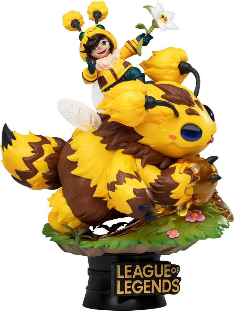 League of Legends D-Stage PVC Diorama Set Nunu &amp; Beelump &amp; Heimerstinger 16 cmLeague of Legends D-Stage PVC Diorama Set Nunu &amp; Beelump &amp; Heimerstinger 16 cm fotografija izdelka
