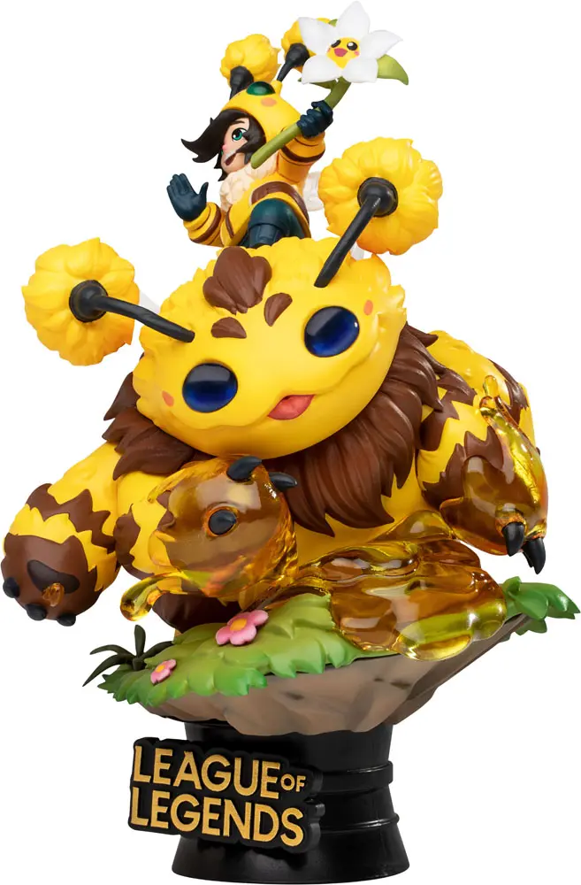 League of Legends D-Stage PVC Diorama Set Nunu &amp; Beelump &amp; Heimerstinger 16 cmLeague of Legends D-Stage PVC Diorama Set Nunu &amp; Beelump &amp; Heimerstinger 16 cm fotografija izdelka