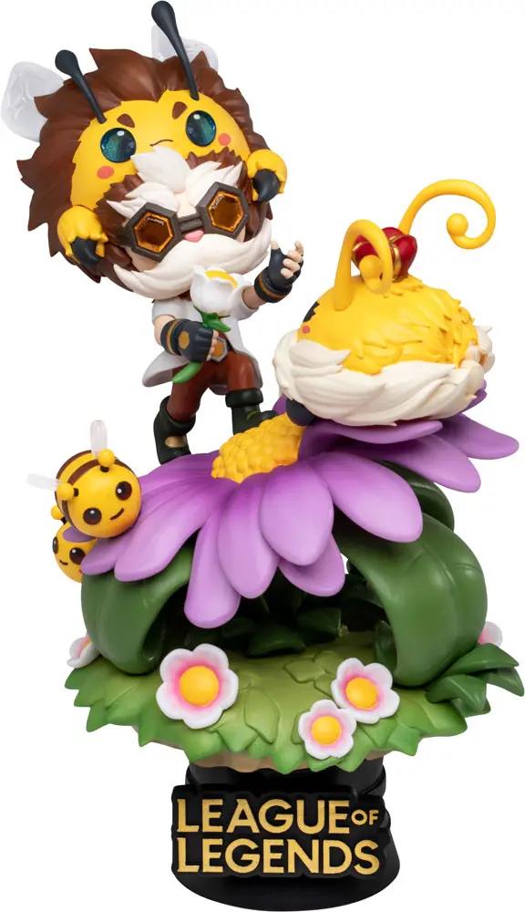 League of Legends D-Stage PVC Diorama Set Nunu &amp; Beelump &amp; Heimerstinger 16 cmLeague of Legends D-Stage PVC Diorama Set Nunu &amp; Beelump &amp; Heimerstinger 16 cm fotografija izdelka