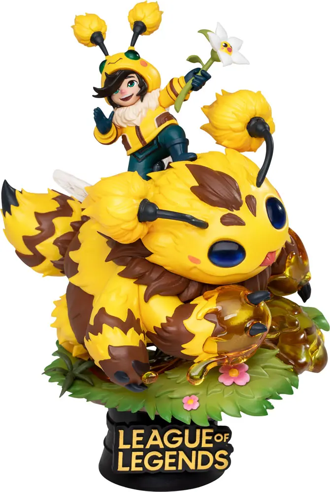 League of Legends D-Stage PVC Diorama Set Nunu &amp; Beelump &amp; Heimerstinger 16 cmLeague of Legends D-Stage PVC Diorama Set Nunu &amp; Beelump &amp; Heimerstinger 16 cm fotografija izdelka