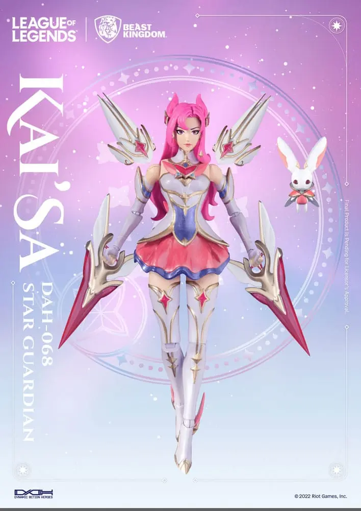 League of Legends Dynamic 8ction Heroes akcijska figura 1/9 Star Guardian Kai'Sa 19 cm fotografija izdelka