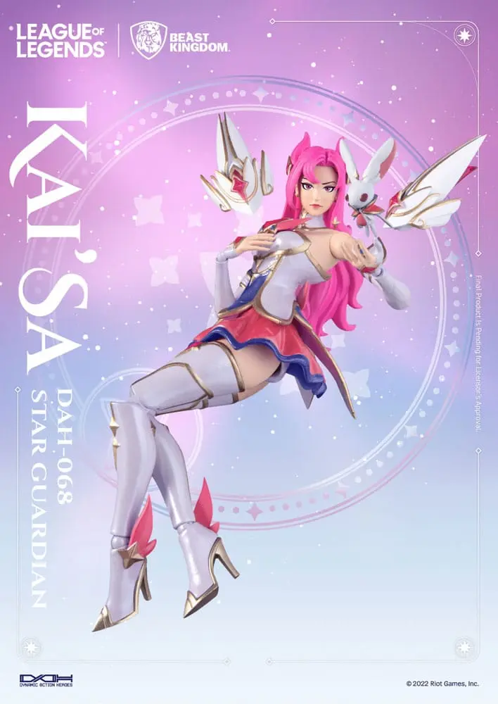 League of Legends Dynamic 8ction Heroes akcijska figura 1/9 Star Guardian Kai'Sa 19 cm fotografija izdelka