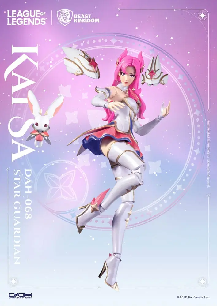 League of Legends Dynamic 8ction Heroes akcijska figura 1/9 Star Guardian Kai'Sa 19 cm fotografija izdelka