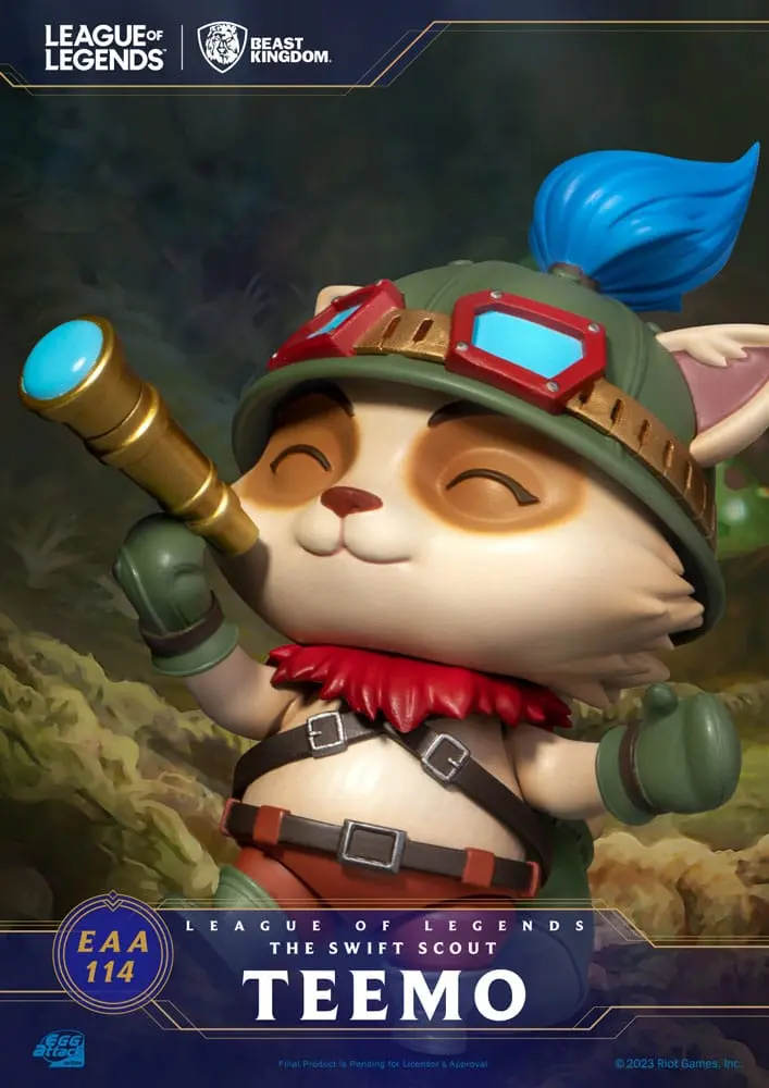 League of Legends Egg Attack figura The Swift Scout Teemo 12 cm fotografija izdelka