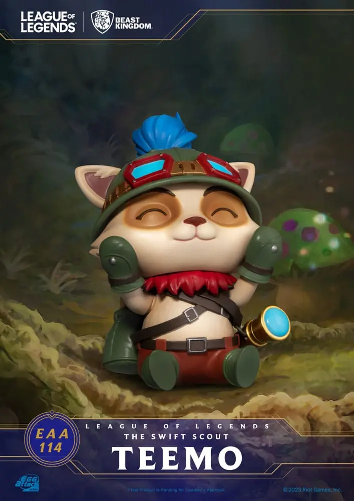 League of Legends Egg Attack figura The Swift Scout Teemo 12 cm fotografija izdelka