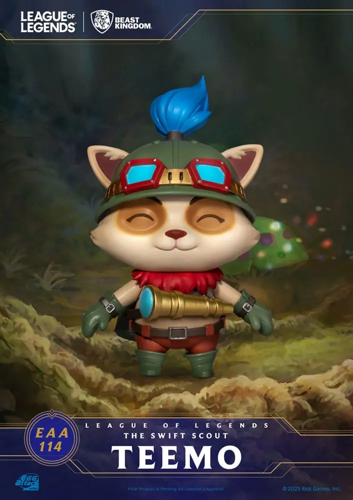 League of Legends Egg Attack figura The Swift Scout Teemo 12 cm fotografija izdelka