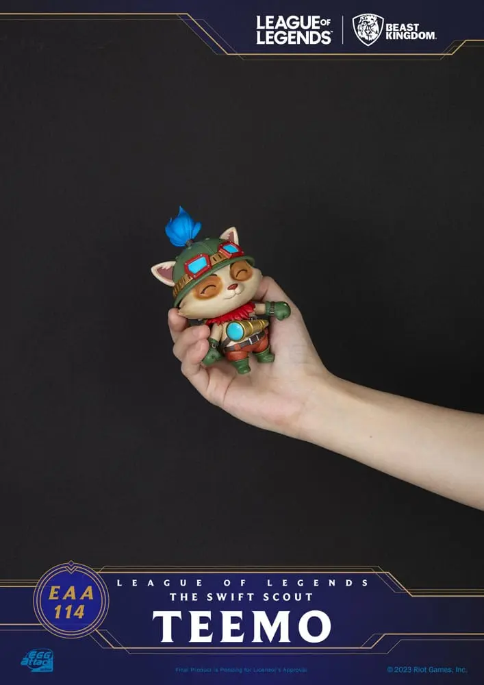 League of Legends Egg Attack figura The Swift Scout Teemo 12 cm fotografija izdelka