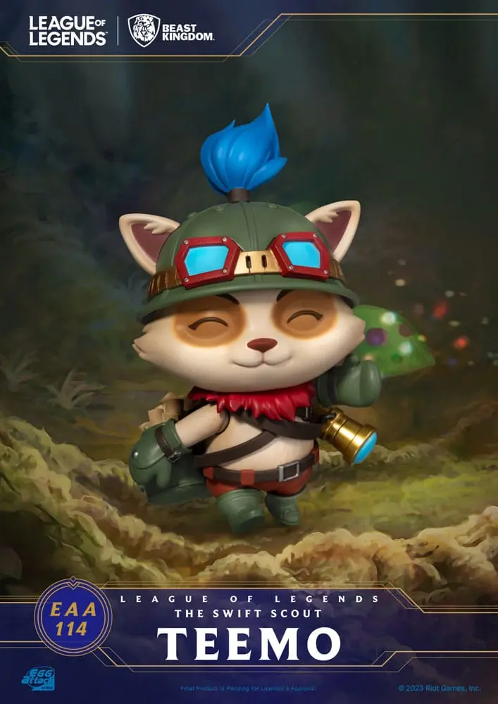 League of Legends Egg Attack figura The Swift Scout Teemo 12 cm fotografija izdelka