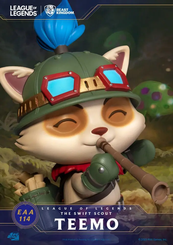 League of Legends Egg Attack figura The Swift Scout Teemo 12 cm fotografija izdelka