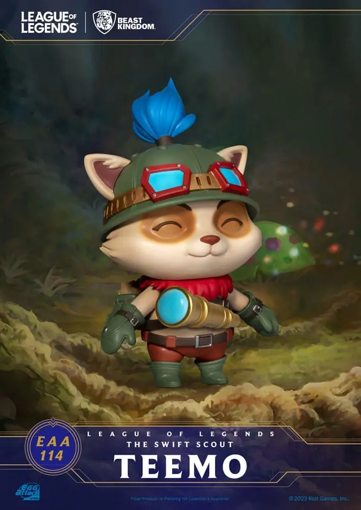 League of Legends Egg Attack figura The Swift Scout Teemo 12 cm fotografija izdelka