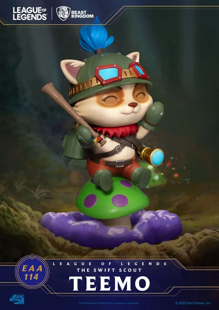 League of Legends Egg Attack figura The Swift Scout Teemo 12 cm fotografija izdelka